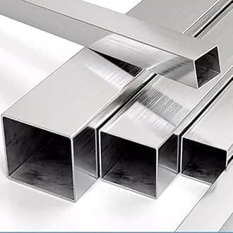 Stainless Steel Square Box Section Tube 5mm 6mm 8mm 10mm 12mm 15mm 20mm 25mm 30mm 35mm 40mm 45mm 50mm 60mm 70mm 80mm 90mm 100mm(25x2x1000mm 15pcs)