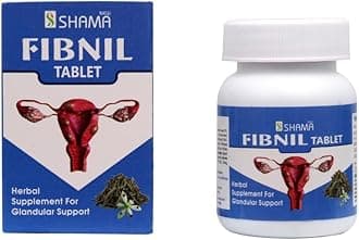 New Shama Ayurvedic Fibnil tablet for Regulates Periods and Helps in dissolving ovarian cyst| Solution for Fibroids 60 Tablets