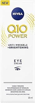 NIVEA Q10 Power Eye Cream, Anti-Wrinkle + Brightening 15ml
