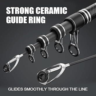 - 12Ft 13Ft 14Ft 15Ft Telescopic Fishing Rod Carbon Portable Spinning Fishing Pole for Boat Saltwater and Freshwater Surfcasting Baitcasting Rod Long Distance Throwing Fishing Rod