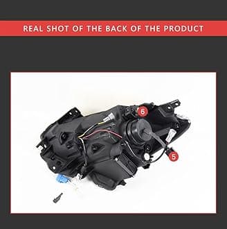 Head Lights Assembly For Swift 2018-2022 Car Lights LED Auto Headlights Assembly Upgrade Dynamic Lamp LHD RHD Bifocal Lens Xenon Accessories Front Lamps (Color : Halogen Bulb, Size : Left Hand Drive