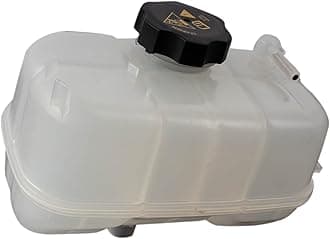 TRQ Radiator Coolant Reservoir Expansion Tank Overflow Bottle Compatible with 2018-2024 Jeep Wrangler CH3014196