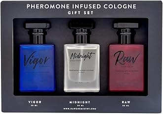 A Pheromone Infused Mens Cologne Gift Set - Set of 3 Colognes