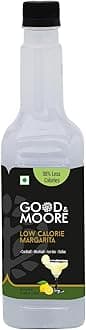 Low Calorie Margarita Syrup | For Cocktail, Mocktail, Sodas, Ice-Teas And More | Upto 98% Less Calories | Concentrated Syrup | Ready To Mix | Premium Syrup | 750Ml