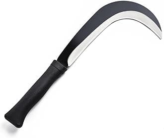 Sickle, Machete,Clearing Sickle,Weed Removal&Grass Clearing,Magnetic Long Handle,Compact&Portable Gardening&Farming,Soft Rubber Handle…