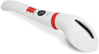 Homedics Sport Collection Hot and Cold Sport Rechargeable Handheld Massager with Vibration - HSM-300HC (White, Pack of 1)