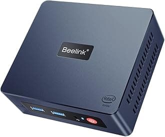 Beelink Mini S Mini PC W11, Intel 11th Gen N5095 (Max 2.9 GHz), Small Desktop PC 8GB DDR4 RAM 128GB SSD, Mini Computer Support 4K Dual HDMI, WiFi5 Bluetooth 4.0, Gigabit Ethernet, 4USB3.0