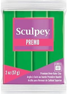 Premo! Sculpey Modeling Clay, 2 oz., Green
