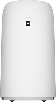 Smart Air Purifier and Humidifier compatible w/Alexa & Google Asst. Plasmacluster™ Ion Technology & Triple Filtration, incl True HEPA Filter. Covers up to 1,913 sq. ft. for Large Room. KCP70UW