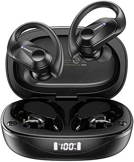 LivePods LP75 Bluetooth 5.3 Sports EarBuds Gym/Running Ear Hook