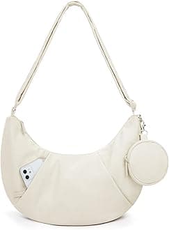 Lightweight Crossbody Bags for Women, Quilted Puffer Shoulder HandBags with Adjustable Strap for Travel