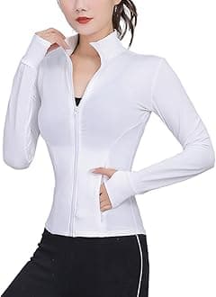 Women Full Zip Women Active Workout Jacket