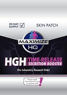 H.G.H Patches - 8 Hour Time-Release - Supports Overall Well-Being - Gluten Free - Certified Vegan