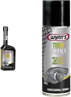 18753 Professional Formula Diesel Turbo Cleaner Clears Blocked Turbochargers,Black,500ml & 1831075 Turbo Cleaner Spray Additive For Cleaning & Unblocking Dirty Turbochargers, 200ML