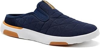 Men's Orthopedic Slip-On Loafers Walking Shoes with Arch Support: Comfortable Orthotic Shoes for Plantar Fasciitis, Casual Flat Feet Slippers for Foot and Heel Pain Relief