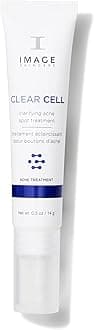 CLEAR CELL Clarifying Acne Spot Treatment, with Salicylic Acid, Targets Existing Acne Blemishes while Preventing New Blemishes from Forming, 0.5 oz