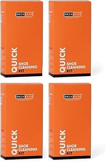 SNEAKAREQuick Shoe Cleaning Kit Shoe Cleaner & Medium Bristle Shoe Brush, White Shoe Cleaning Kit, Shoe Cleaner Kit For Sneaker,Sports Shoe Cleaner Foam Spray