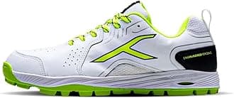 Hundred Pitch Force Cricket Shoes | Terraspike Studs | Embedded Support Plate for Stability | Lightweight & Durable | Ideal for Turf, Ground & Hard Surface