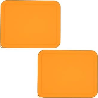 11 Cup Rectangle Silicone Storage Cover Lids Replacement for Pyrex 7212-PC Glass Bowls, (Container not Included) 2 Pack, Microwave, Dishwasher and Freezer Safe