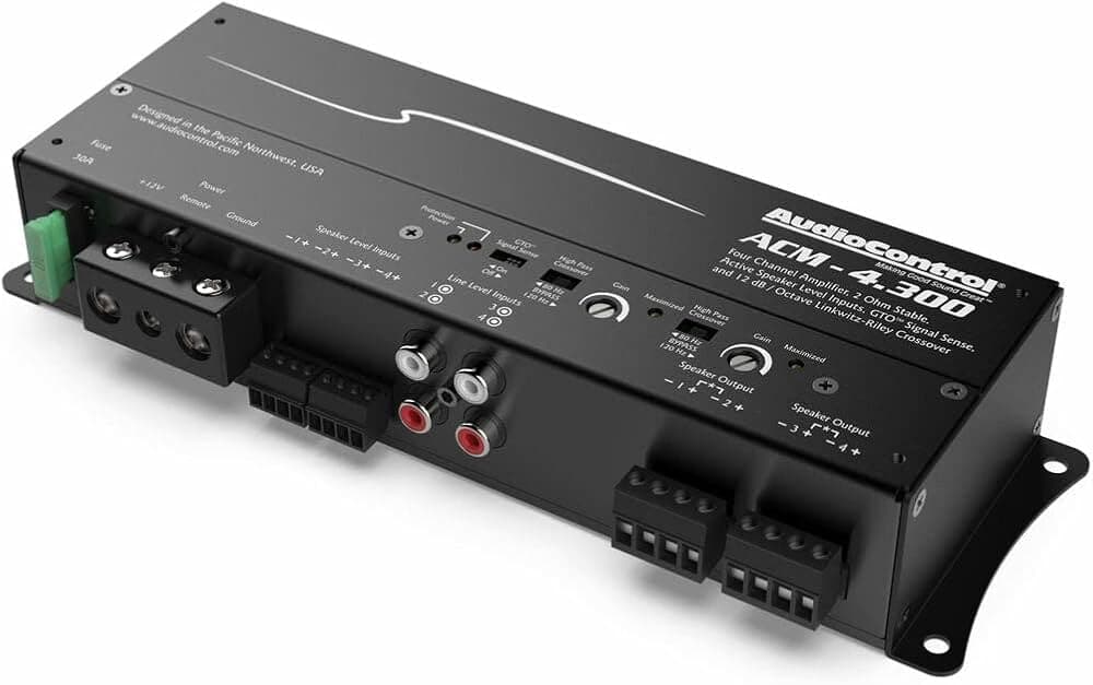 AudioControl ACM-4.300 4-Channel Micro Amplifier