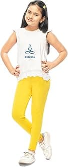 SHIVAYA Premium Cotton Leggings for Girls