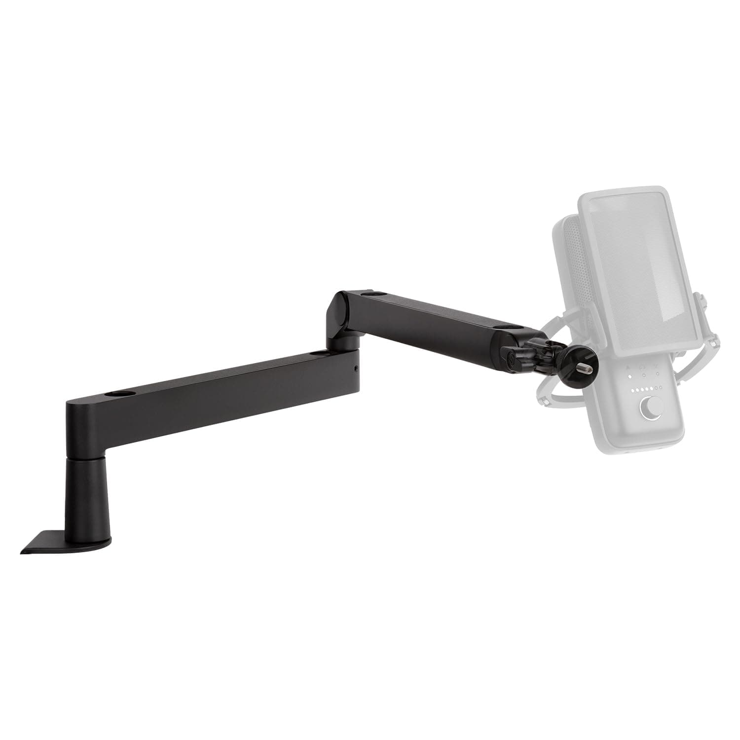 Wave Mic Arm LP - Premium Low Profile Microphone Arm with Cable Management Channels, Desk Clamp, Versatile Mounting, and Fully Adjustable – For Podcasting, Streaming, Gaming, and Home Office