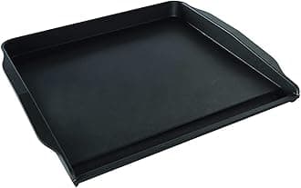 Nordic Ware Stovetop Backsplash Griddle, Black, Nonstick