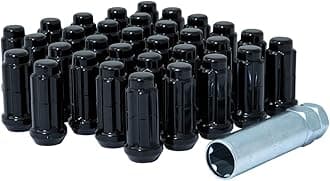 Gorilla Automotive K8TS-14150BGR 8Lug 14-1.50 Spline WIK TRK Blk Gor