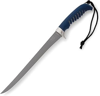 Knives 0225BLS Silver Creek Large Fishing Fillet Knife with Sheath