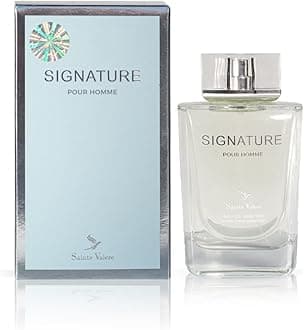 SAINTE VALEREn Eau De Perfumes SIGNATURE سیگنیچر - Sweet Smelling Spray - 100ML 3.4FL OZ of Long-Lasting Aroma - Luxurious Scent of Arabia for Men