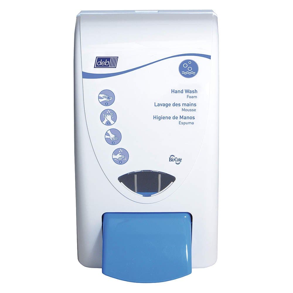Soap Dispenser, Foam, Manual, White, 2000mL