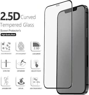 GlassVerse SuperD Oleophobic Tempered Glass For Nothing Phone 2 (PACK OF 1) with Free Installation Kit Full screen Coverage - 6.7 inch