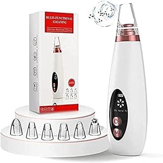 Professional Blackhead Remover Vacuum: USB Rechargeable Electric Pore Vacuum with Suction Power & Replaceable Probes - Facial Pore Cleaner for Men & Women facial steamer black head remover
