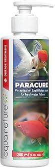 aqua nature Paracure Parasite,Skin & Gill flukes Cure for Freshwater Fishes 250ml/8.5oz