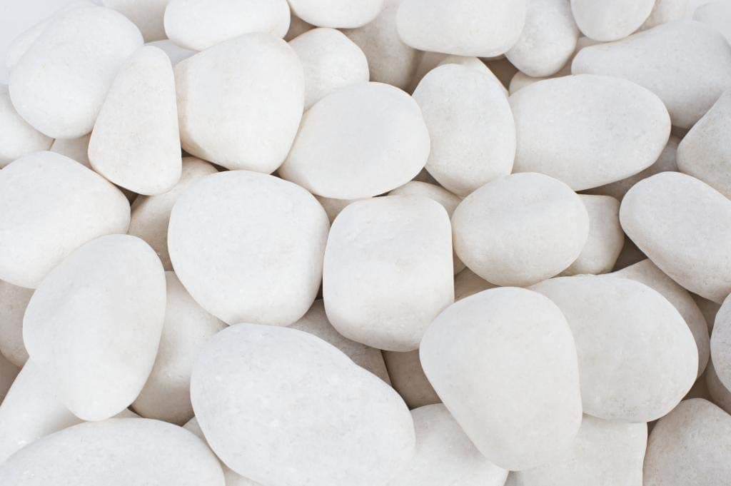 LAMAC CRAFTS - White Pebbles (Large 5kg)