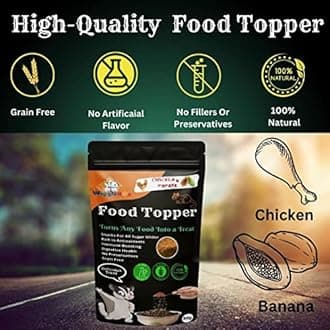 Magical Sugar Glider Food Topper || Joy of Best Taste || Chicken & Papaya Flavour || Grain Free & Protein Rich || Natural Dewormer || 50g