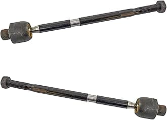 TRQ Front Inner Tie Rod Set Compatible with 2007-2012 Acura RDX