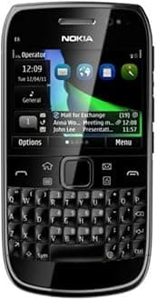 Nokia E6 Sim Free Symbian Smart Phone with Free WH-207 Stereo Headset and Lifetime Walk and Drive Navigation - Black