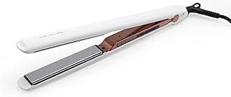 CoriolissC3 Hair Straightener for Women Professional Titanium Plates Flat Iron UK Plug (White Copper Soft Touch)