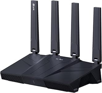 – GL.iNet GL-BE9300 (Flint 3) Tri-Band WiFi 7 Router, High-Speed 6GHz Gaming WiFi Router for Wireless Internet, Long range, 5 x 2.5G VPN Routers for Computer Routers, Home Streaming & Business