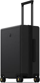 Luminous Luggage, Black, Small Carry-On 18 Inch