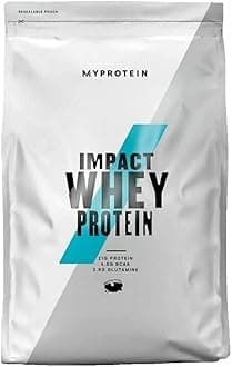 Myprotein Impact Whey Protein Powder. Muscle Building Supplements for Everyday Workout with Essential Amino Acid and Glutamine. Vegetarian, Low Fat and Carb Content - Chocolate Peanut Butter, 1kg