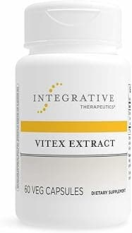 Integrative Therapeutics Vitex Extract - Period Care Supplement for Premenstrual Support* - Menstrual Supplement for Women* - Vegan, Gluten-Free & Dairy-Free - 60 Capsules (60 Servings)