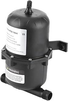 Accumulator Pressurized Water Tank Accumulator Water Pump Flow Control 0.75L 125 PSI Waterproof Marine RV Boat