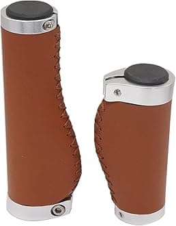 Bike Handle Grip, PVC Microfiber Artificial Leather, Long 22.2x135mm, Short 22.2x95mm, Ergonomic, Non-Slip, for Mountain Bike, Bicycle