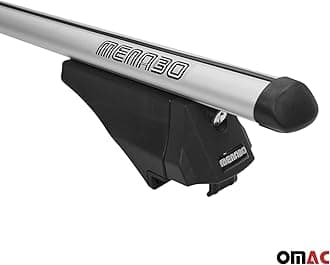 OMAC Roof Rack Cross Bars Set for Volvo XC40 2018 to 2023, Luggage Carrier, 165 Pounds, 2 Pieces, Silver