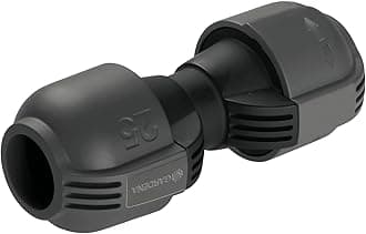 Sprinklersystem Connector: Connecting piece for connecting pipe extension, 25 mm, Quick & Easy connection technology, no-tool installation with GARDENA connecting pipe 25 mm (2775-20)