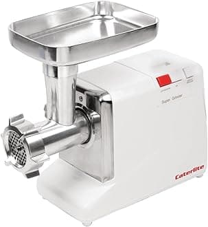Caterlite Buffalo Stainless Steel Meat Mincer, 350 Watt