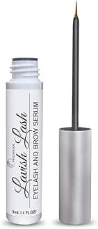 - Hairgenics Lavish Lash – Eyelash Growth Enhancer & Brow Serum with Biotin & Natural Growth Peptides for Long, Thick Lashes and Eyebrows! Dermatologist Certified, Cruelty Free & Hypoallergenic.