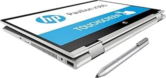 HP Pavilion x360 14" HD WLED Touchscreen 2-in-1 Convertible Laptop, Intel Core i3-8130U up to 3.4GHz, 8GB DDR4, 128GB SSD, 802.11ac, Bluetooth, USB-C, HDMI, HP Active Stylus Pen, Windows 10